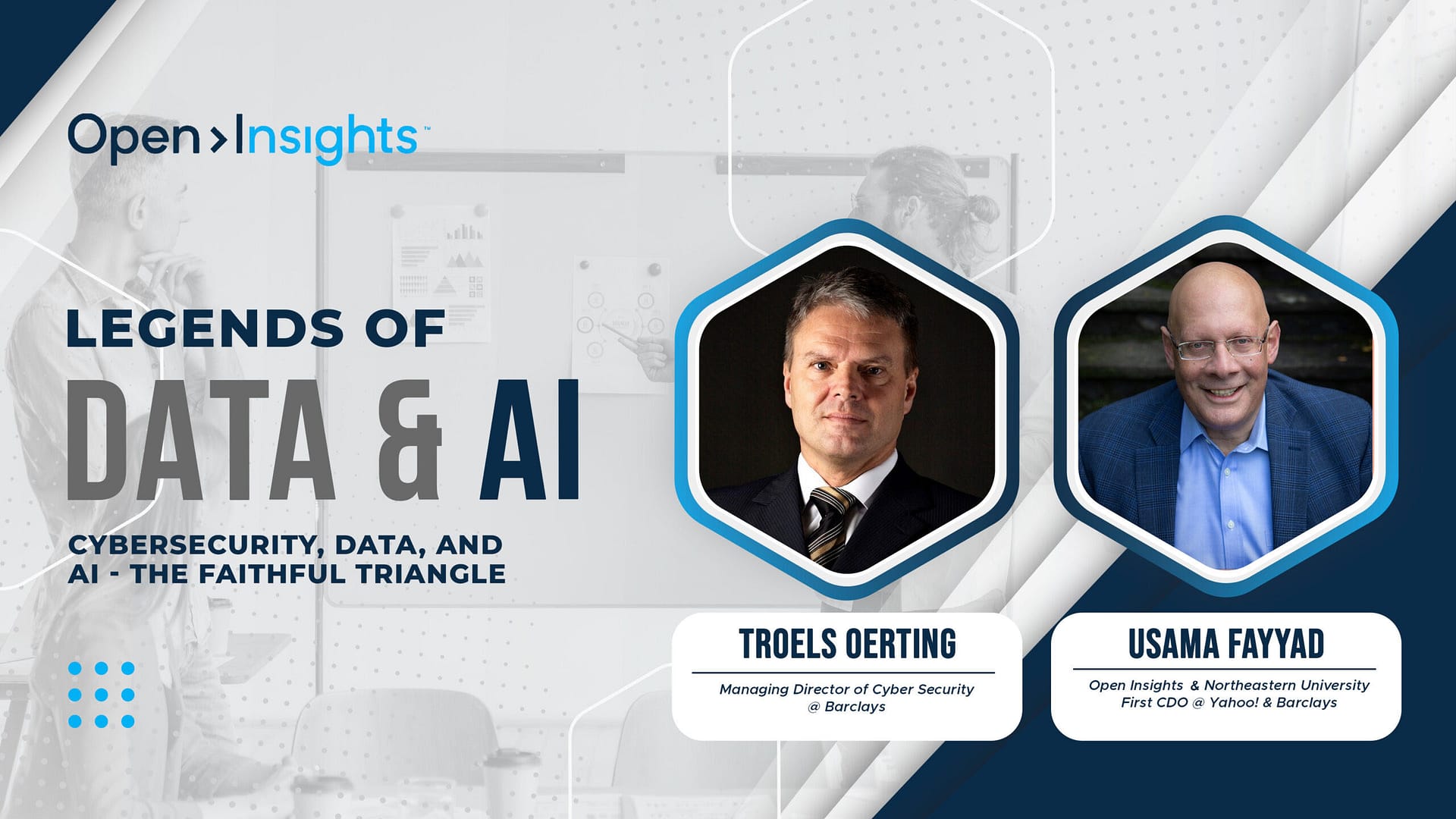 Cybersecurity, Data, and AI, the Faithful Triangle